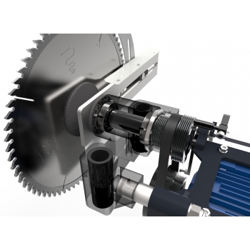 Piła formatowa REMA FX550 – 3 osie