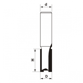 FREZ PROSTY DWUPŁYTKOWY CNC PREMIUM