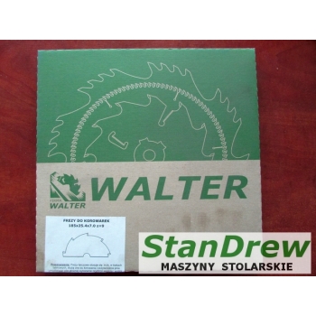 Frez do korowarki Walter 185x25.4x7.0 z=9