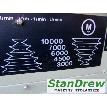 Frezarka dolnowrzecionowa SCM T 130
