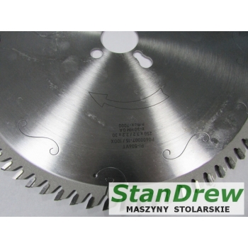 Tarcza Faba PI-506VT 250 x 3,2 / 2,2 / 30 z=80
