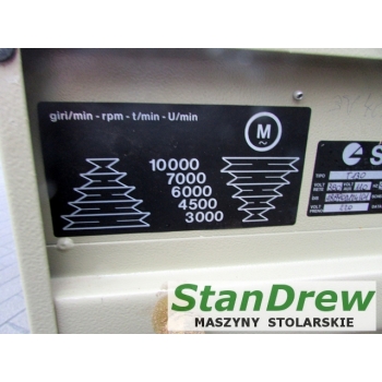 Frezarka dolnowrzecionowa SCM T 130