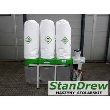 Odciąg trocin – 3 workowy FM300 S PLUS