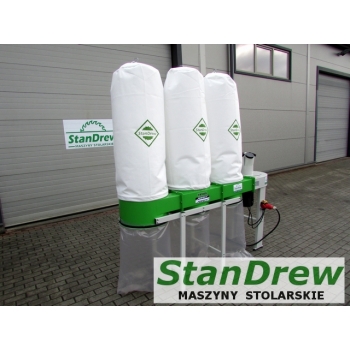 Odciąg trocin – 3 workowy FM300 S PLUS
