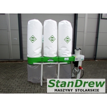 Odciąg trocin – 3 workowy FM300 S PLUS