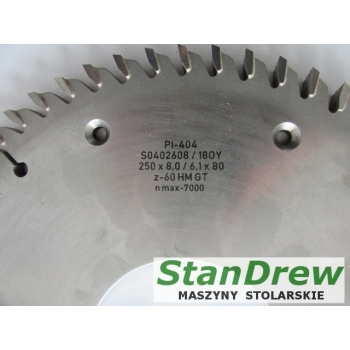 Faba PI-404 250 x 8,0 / 6,1 x 80 z-60