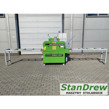 WIELOPIŁA Dwu wałowa DrewMET WD-200/240/M 2x22kW