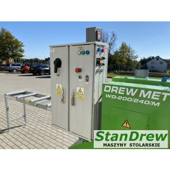 WIELOPIŁA Dwu wałowa DrewMET WD-200/240/M 2x22kW