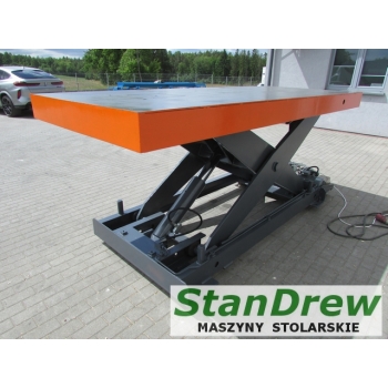 Stół Podnośnik nożycowy hydrauliczny ATLAS 3000x1200 udźwig 4 t