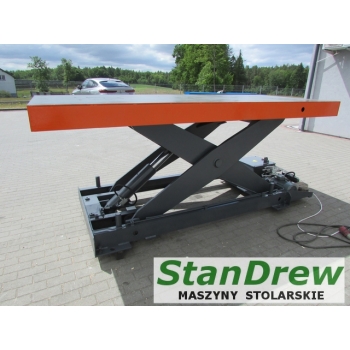 Stół Podnośnik nożycowy hydrauliczny ATLAS 3000x1200 udźwig 4 t
