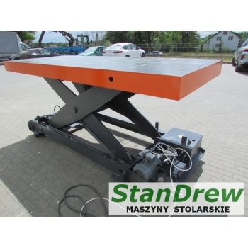 Stół Podnośnik nożycowy hydrauliczny ATLAS 3000x1200 udźwig 4 t