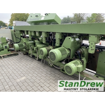 Strugarka czterostronna Weinig Hydromat H25N z podajnikiem 100 m/min  250/190