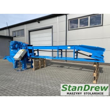 Rębak Klockner 120x400 L2/1W ze zsypem zrębki
