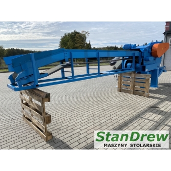 Rębak Klockner 120x400 L2/1W ze zsypem zrębki