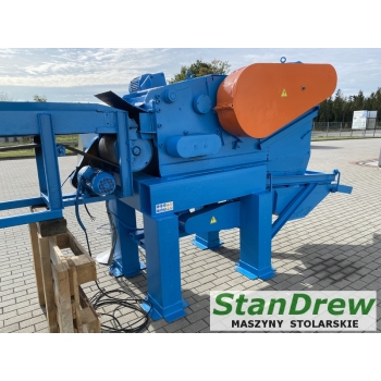 Rębak Klockner 120x400 L2/1W ze zsypem zrębki