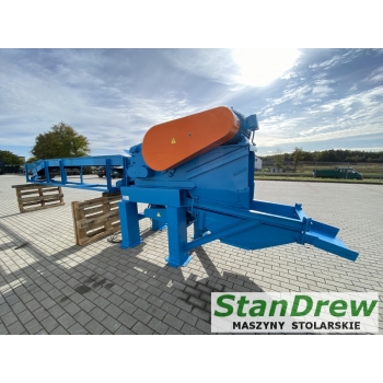 Rębak Klockner 120x400 L2/1W ze zsypem zrębki