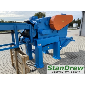 Rębak Klockner 120x400 L2/1W ze zsypem zrębki