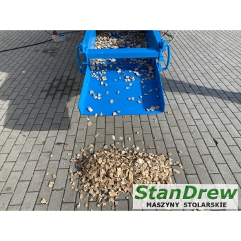 Rębak Klockner 120x400 L2/1W ze zsypem zrębki