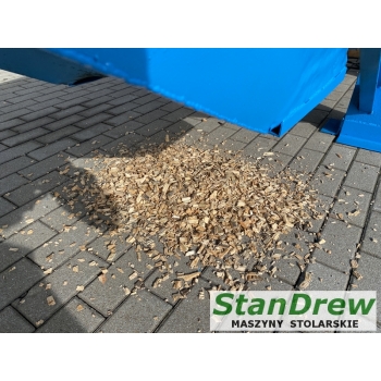 Rębak Klockner 120x400 L2/1W ze zsypem zrębki