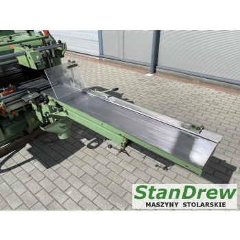 Strugarka czterostronna KUPFERMUHLE z dodatkowym stołem, głowicą 600x200mm