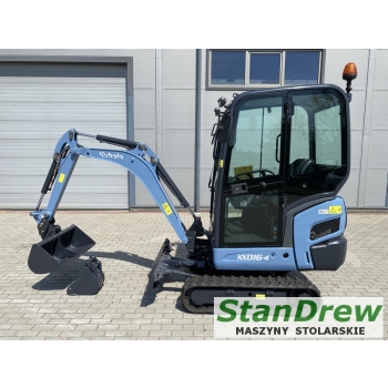 Minikoparka koparka Kubota KX016-4 nr 1 , 1115,4 mth