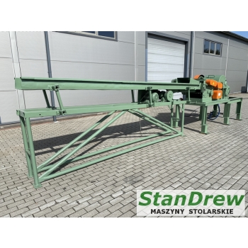 Rębak KLOCKNER HZM 1/400x100 z wibrorynną i rolkami ciągnącymi