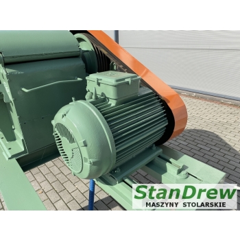 Rębak KLOCKNER HZM 1/400x100 z wibrorynną i rolkami ciągnącymi