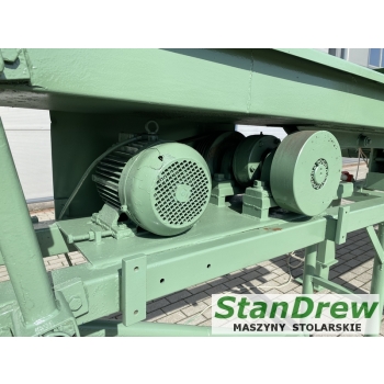 Rębak KLOCKNER HZM 1/400x100 z wibrorynną i rolkami ciągnącymi