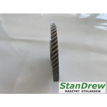 Koło Rolka metalowa zębata do strugarki czterostronnej 140x12x25