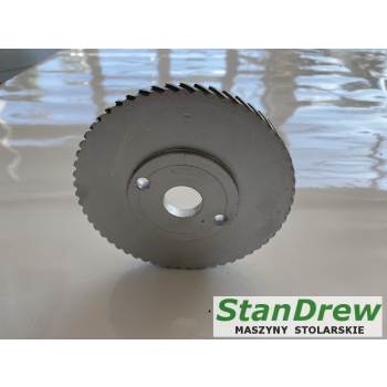 Koło Rolka metalowa zębata do strugarki czterostronnej 140x12x25