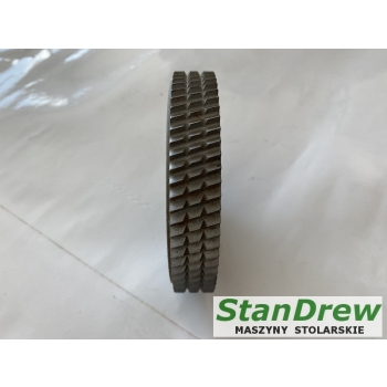 Koło Rolka metalowa zębata do strugarki czterostronnej 140x25x35