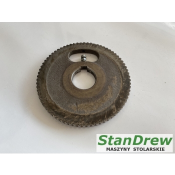 Koło Rolka metalowa zębata do strugarki czterostronnej 140x10,5x35