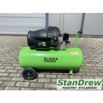 Sprężarka, Kompresor olejowy BLANK & HAGEN TTD-C100V10B 100 l 10 bar