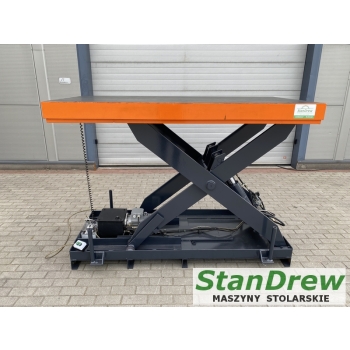 Stół nożycowy hydrauliczny podnoszący, podnośnik 2T