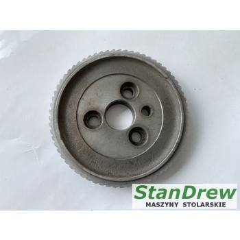 Koło Rolka metalowa zębata do strugarki czterostronnej 137,5x18x30 nr 70