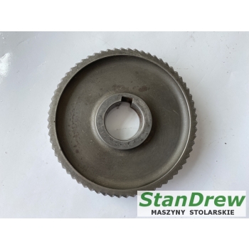 Koło Rolka metalowa zębata do strugarki czterostronnej 135x25x35 nr 81