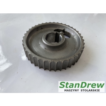 Koło Rolka metalowa zębata do strugarki czterostronnej 135x30x35 nr 86