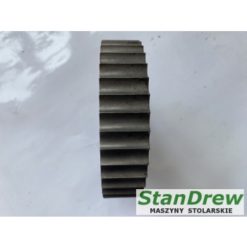 Koło Rolka metalowa zębata do strugarki czterostronnej 135x30x35 nr 86