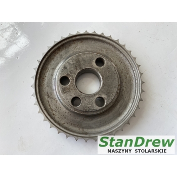 Koło Rolka metalowa zębata do strugarki czterostronnej 135x18,5x30 nr 88