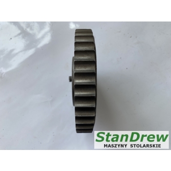 Koło Rolka metalowa zębata do strugarki czterostronnej 140x22x30 nr 90