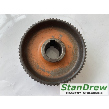 Koło Rolka metalowa zębata do strugarki czterostronnej 137x50x35 nr 95