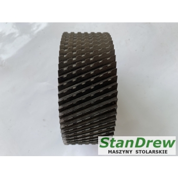 Koło Rolka metalowa zębata do strugarki czterostronnej 137x50x35 nr 95