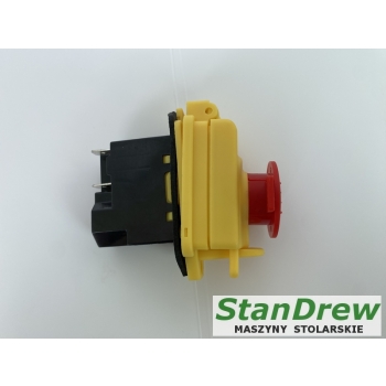 Włącznik / wyłącznik elektromagnetyczny jednofazowy do maszyn 250V, 16A