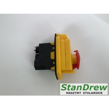 Włącznik / wyłącznik elektromagnetyczny do maszyn 4 styki 250V , 15A