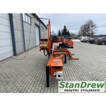 Trak Wood-Mizer LT40 z hydrauliką i korowarką