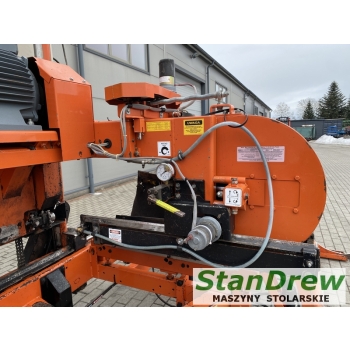 Trak Wood-Mizer LT40 z hydrauliką i korowarką
