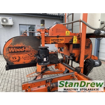 Trak Wood-Mizer LT40 z hydrauliką i korowarką