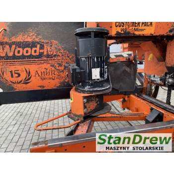 Trak Wood-Mizer LT40 z hydrauliką i korowarką