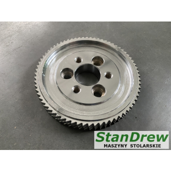 Koło Rolka metalowa zębata do strugarki czterostronnej 138 / 140 x 25 x 35