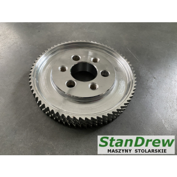 Koło Rolka metalowa zębata do strugarki czterostronnej 138 / 140 x 25 x 35